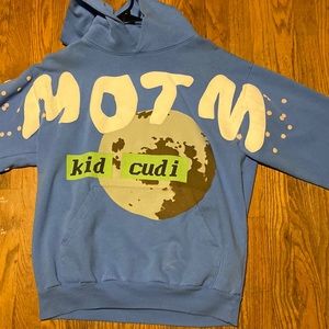 Kid cudi MOTM 3 hoodie Light blue Medium